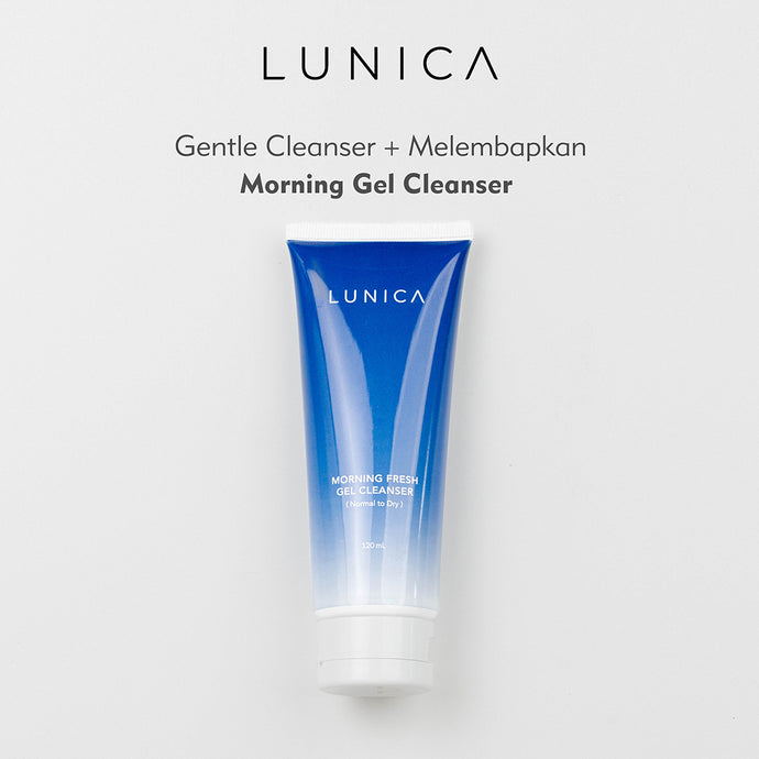 Moisturizing Face Wash | LUNICA Morning Fresh Gel Cleanser (Normal to Dry)