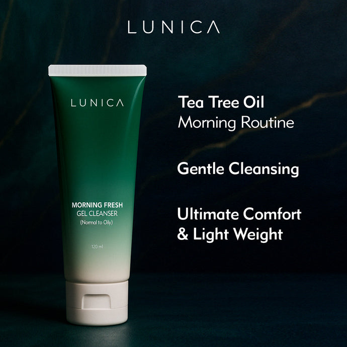 Oil Control Face Wash | LUNICA Morning Fresh Gel Cleanser (Normal to Oily)