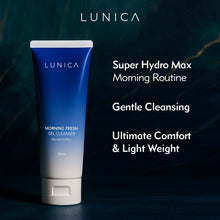 Muat gambar ke penampil Galeri, Moisturizing Face Wash | LUNICA Morning Fresh Gel Cleanser (Normal to Dry)
