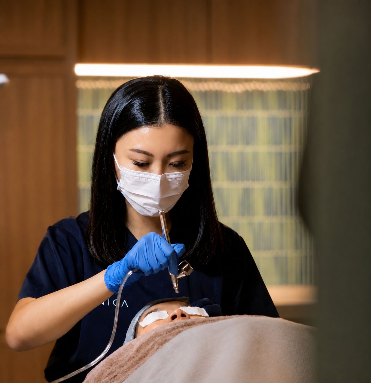 Ruang treatment LUNICA untuk perawatan flek melasma