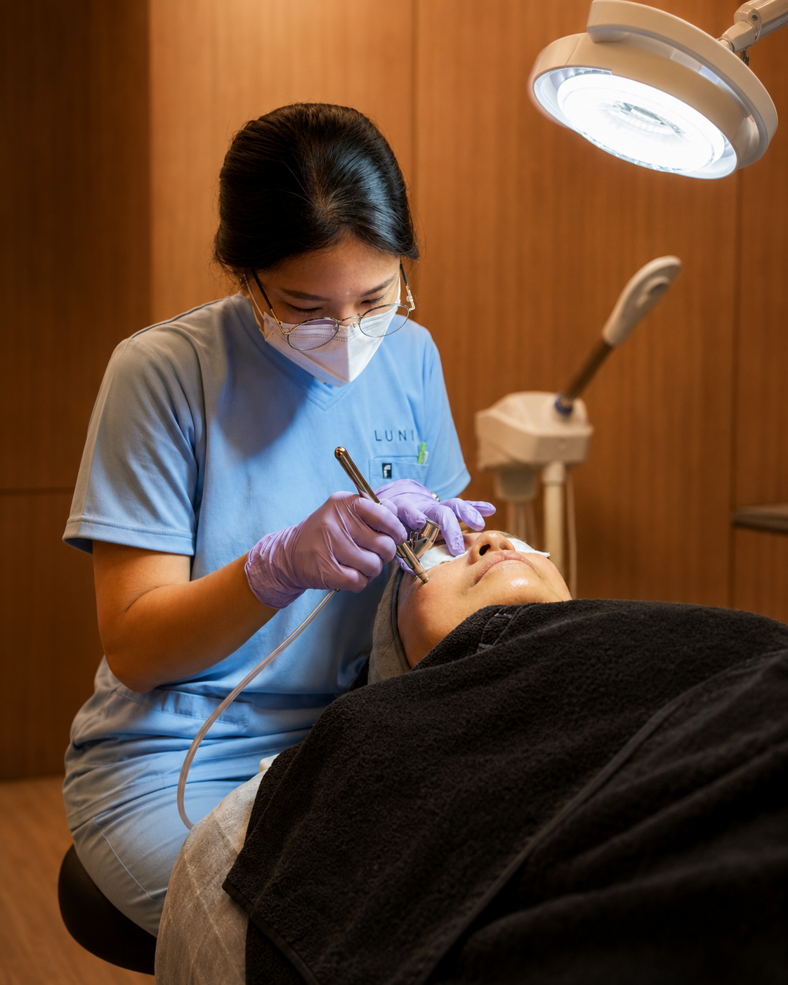 LUNICA Bali klinik flek melasma dan hiperpigmentasi